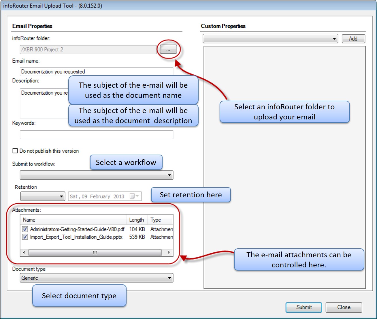 inforouter add-in for microsoft outlook users guide