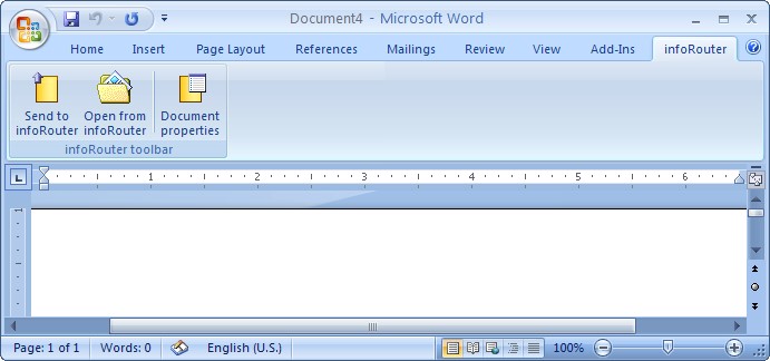 Microsoft office add-in setup