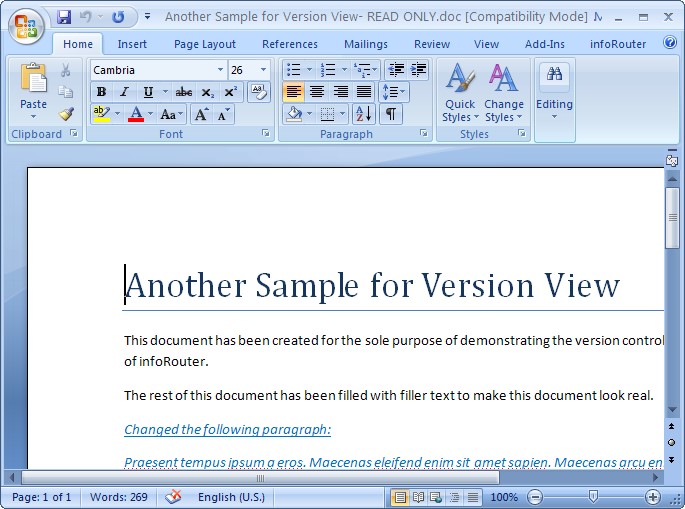 Microsoft office add-in setup